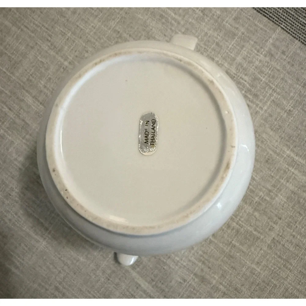 🌿 White Porcelain Pouring Pot Strainer Insert – 7.5